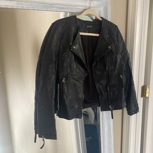 Top shop Motorcycle Faux Leather jacket